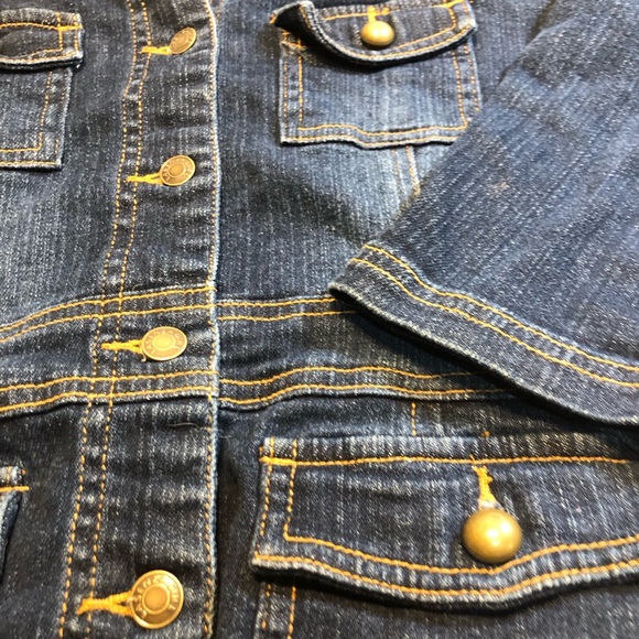 LaSenza Girl Denim Jean Jacket Girls Large - Picture 11 of 11
